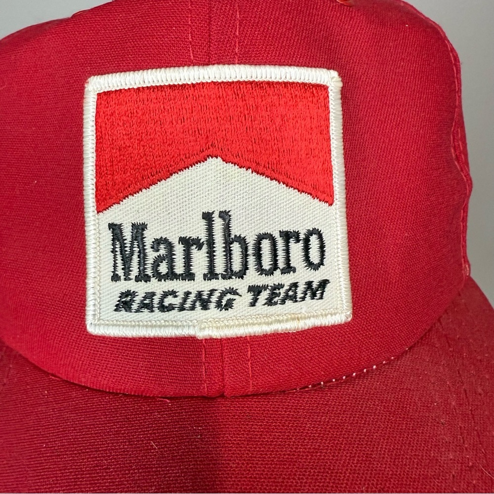 Marlboro Red Racing Team Patch Cap